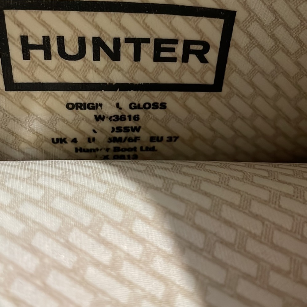 Hunter original tall gloss boots - Picture 15 of 16